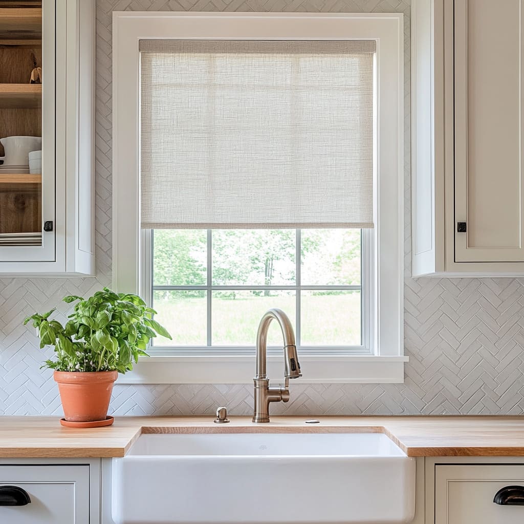 پرده مناسب برای آشپزخانه‌ های کوچک