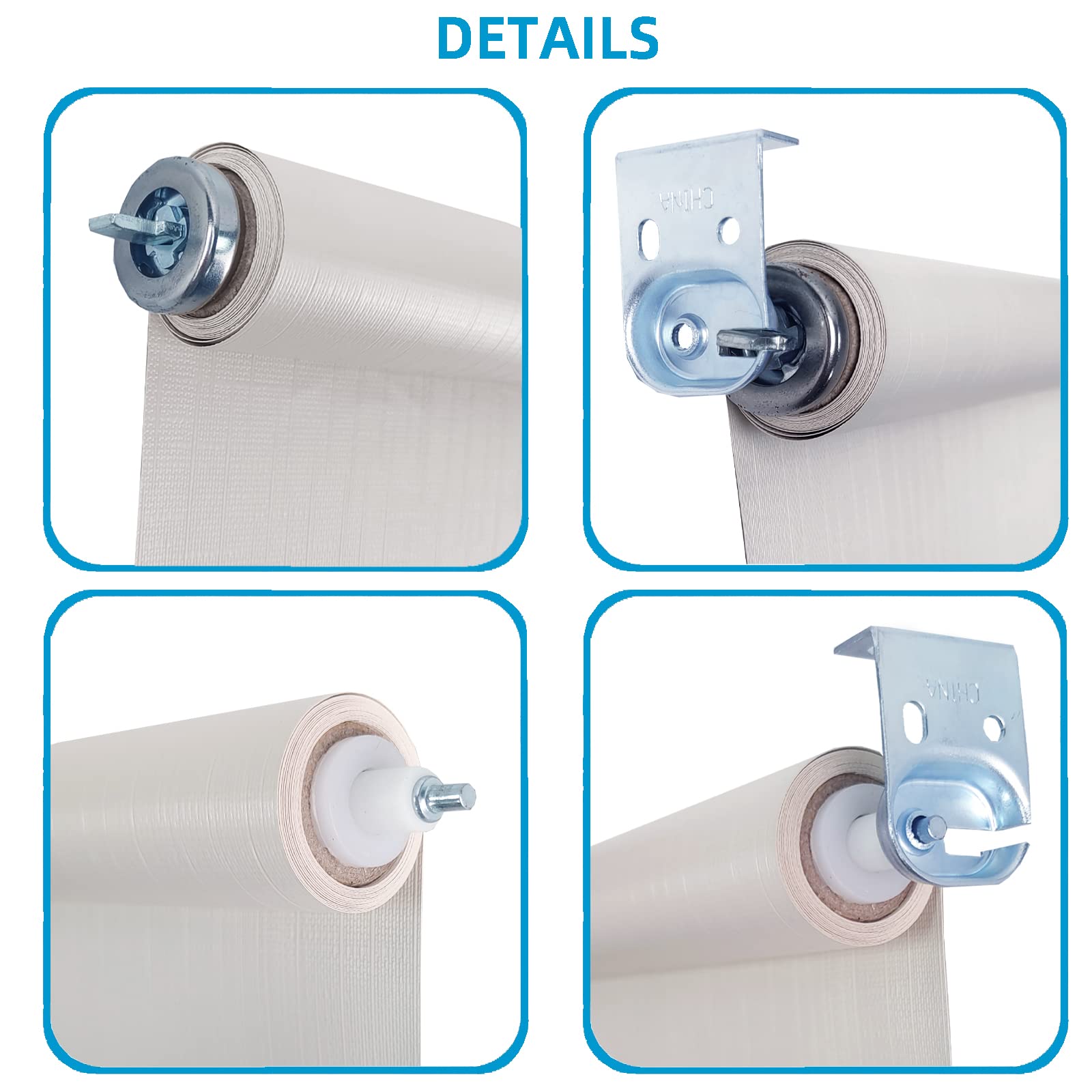 میله و چوب پرده شید رول