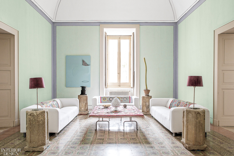 رنگ سبز پاستلی در دکوراسیون داخلی