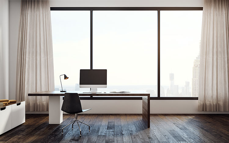 پرده‌های پارچه‌ ای اداری؛ مناسب برای دفاتر لوکس