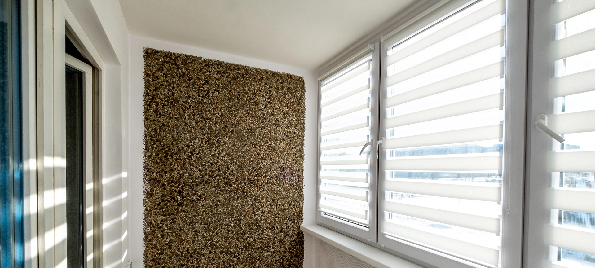 پرده شید زبرا برای بالکن