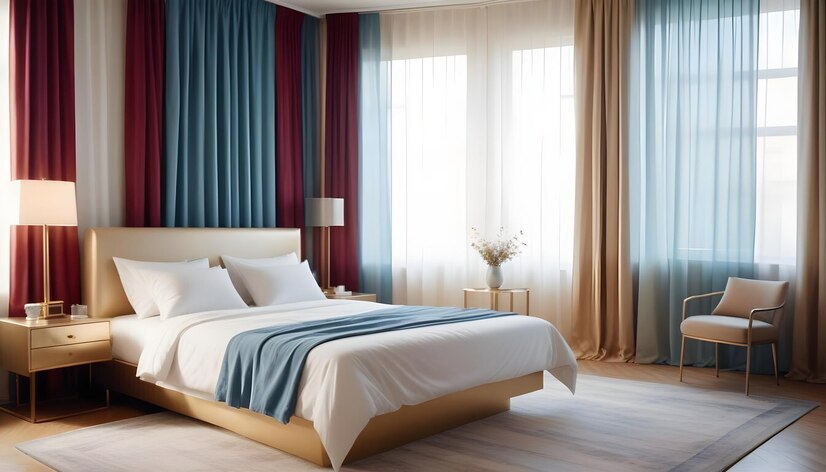 بهترین جنس پرده اتاق خواب