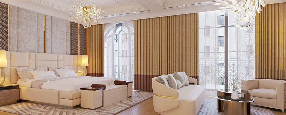 فروش پرده هتل مدرن 