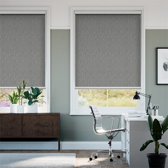 پرده اداری طوسی مینیمال